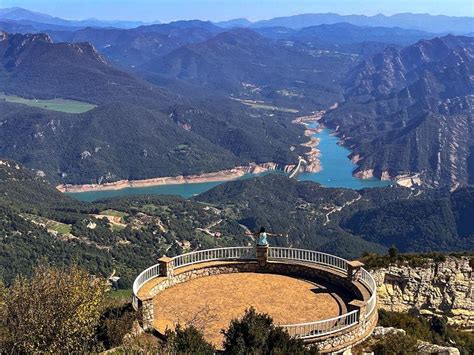 Mirador de la Figuerassa desde el Santuari de Corbera. Berguedà